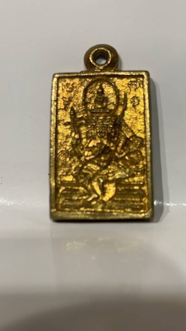 【瓦撒給 龍普Doo /LP DOO/龍普魯/龍普篤 2522 四面神(四面佛) (黃/紅銅)完美品項】