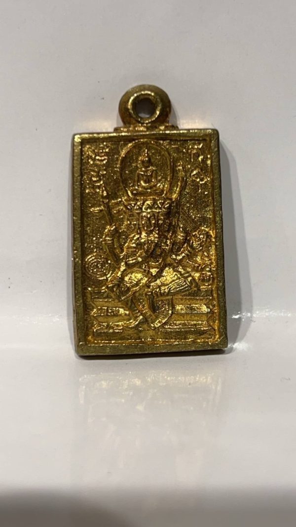 【瓦撒給 龍普Doo /LP DOO/龍普魯/龍普篤 2522 四面神(四面佛) (黃/紅銅)完美品項】