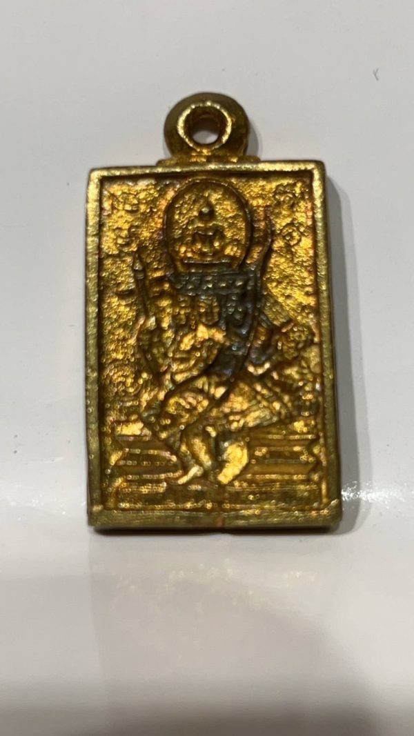 【瓦撒給 龍普Doo /LP DOO/龍普魯/龍普篤 2522 四面神(四面佛) (黃/紅銅)完美品項】