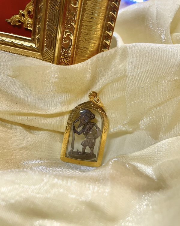 【大城府-阿贊錠 徐祝老人-招財金屬】