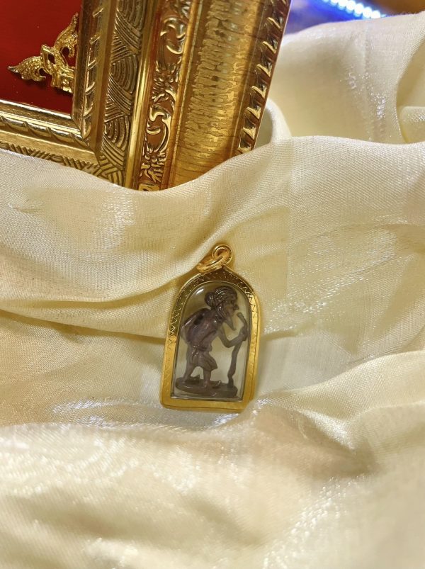 【大城府-阿贊錠 徐祝老人-招財金屬】